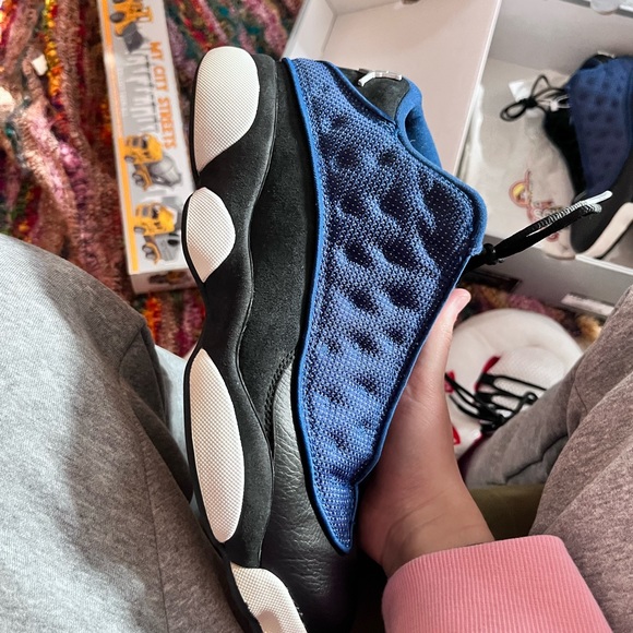 Jordan 13 Retro Brave Blue Size 10 men’s slightly used - Picture 9 of 9